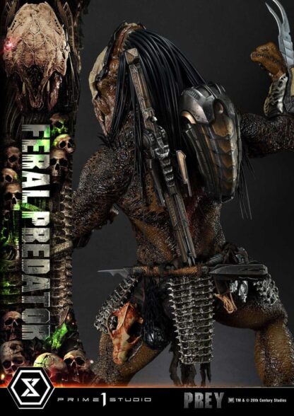 Prey (Movie) Museum Masterline Series Statue 1/3 Feral Predator 89 cm – Bild 20