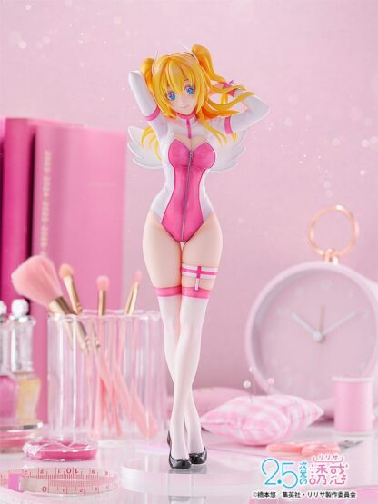 2.5 Dimensional Seduction PVC Statue 1/7 Liliel Angel School spin-off Training Suit/Ririsa 25 cm – Bild 11