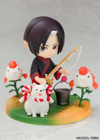 Hozuki no Reitetsu Hakotoniwa PVC Statue Hozuki & Shiro 11 cm – Bild 5