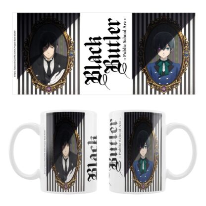 Black Butler: Public School Arc Keramiktasse Sebastian & Ciel