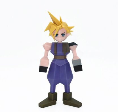 Final Fantasy VII Polygon Vinyl Figur Cloud Strife 15 cm