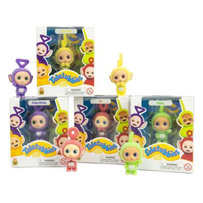 Teletubbies Cheebee Minifiguren Teletubbies Flocked 6 cm Sortiment (12) – Bild 2