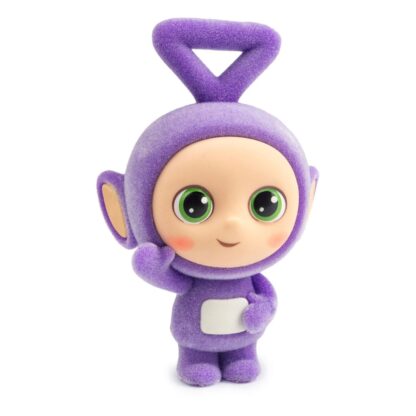 Teletubbies Cheebee Minifigur Tinky Winky Flocked 6 cm