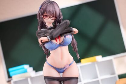 Original Character PVC Statue 1/6 Gap Glasses Girl Who Doesn't Want To Take Physical Education Class 28 cm – Bild 6