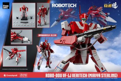 Robotech Actionfigur ROBO-DOU VF-1J Veritech (Miriya Sterling) 20 cm – Bild 16