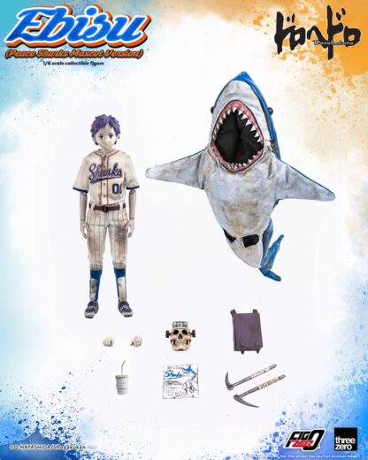 Dorohedoro FigZero Actionfigur 1/6 Ebisu Peace Sharks Mascot Ver. 24 cm – Bild 2