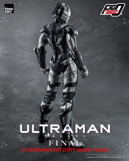 Ultraman Final FigZero Actionfigur 1/6 Ultraman Suit Zoffy Stealth Version 30 cm – Bild 3