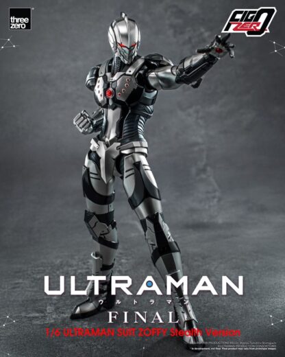 Ultraman Final FigZero Actionfigur 1/6 Ultraman Suit Zoffy Stealth Version 30 cm – Bild 4