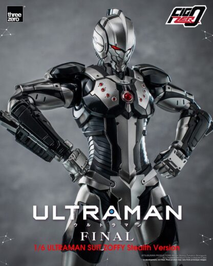 Ultraman Final FigZero Actionfigur 1/6 Ultraman Suit Zoffy Stealth Version 30 cm – Bild 6