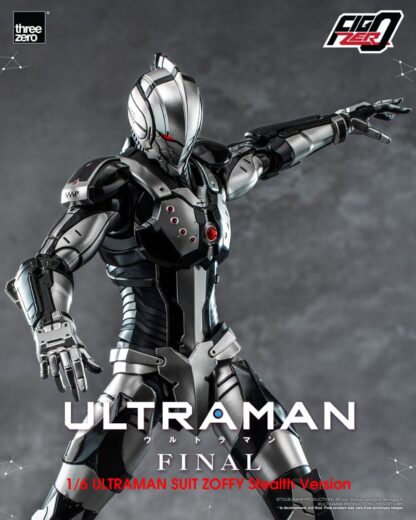 Ultraman Final FigZero Actionfigur 1/6 Ultraman Suit Zoffy Stealth Version 30 cm – Bild 8