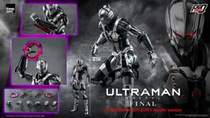 Ultraman Final FigZero Actionfigur 1/6 Ultraman Suit Zoffy Stealth Version 30 cm – Bild 16