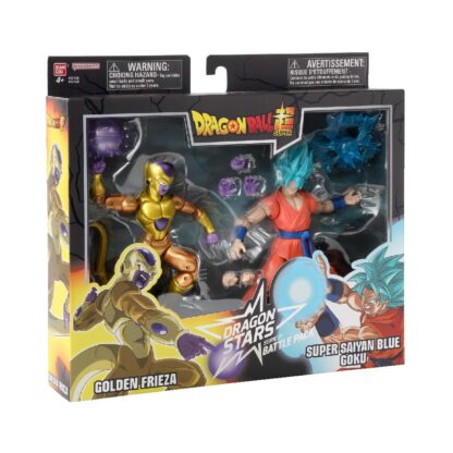 Dragon Ball Super Dragon Stars Actionfiguren 2er-Pack Battle Pack: Golden Frieza vs Super Saiyan Blue Goku 17 cm – Bild 14