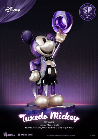 Micky Maus Master Craft Statue 1/4 Tuxedo Mickey Special Edition Starry Night Ver. 47 cm – Bild 2