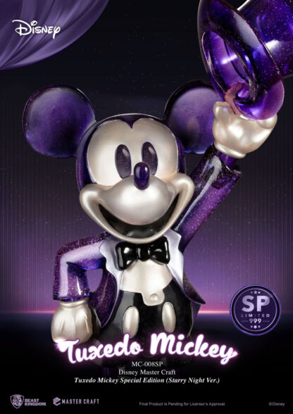 Micky Maus Master Craft Statue 1/4 Tuxedo Mickey Special Edition Starry Night Ver. 47 cm – Bild 5