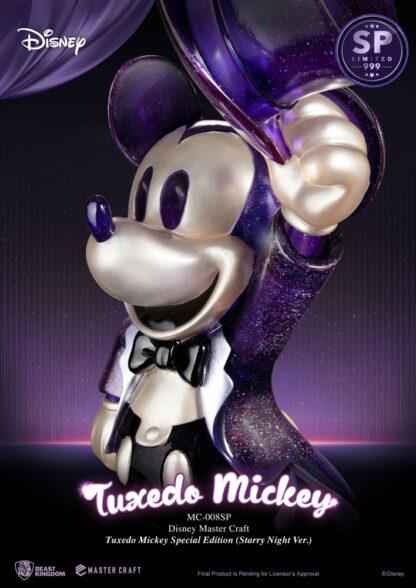 Micky Maus Master Craft Statue 1/4 Tuxedo Mickey Special Edition Starry Night Ver. 47 cm – Bild 7