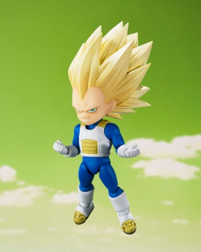Dragon Ball S.H.Figuarts Actionfigur Super Saiyan Level 3 Vegeta (mini) Daima 8 cm – Bild 3