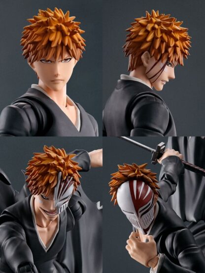 Bleach S.H. Figuarts Actionfigur Ichigo Kurosaki Getsugatensho 16 cm – Bild 7