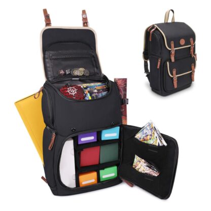 Enhance TCG Series Trading Card Rucksack Designer Edition Black Full-size