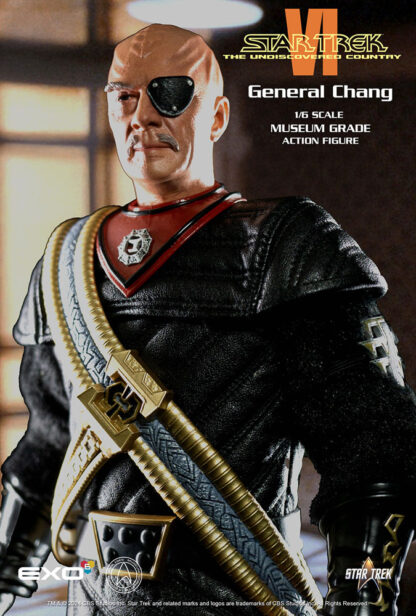 Star Trek VI: Das unentdeckte Land Actionfigur 1/6 General Chang 30 cm – Bild 8