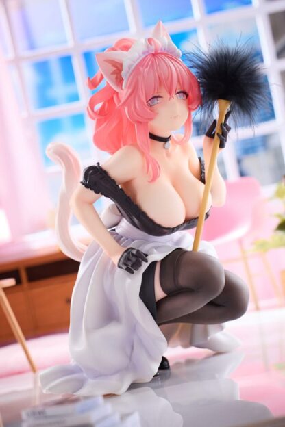 Original Character PVC Statue 1/4 Cat´s Thought Maid Cat Mochan 24 cm