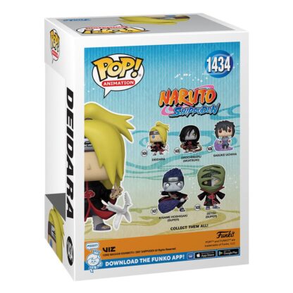 Naruto Pop! Animation Vinyl Figur Deidara 9 cm - Beschädigte Verpackung – Bild 3