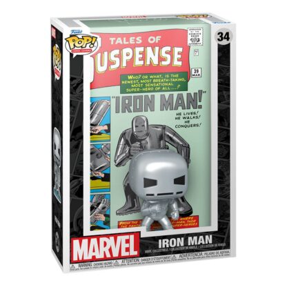 Marvel POP! Comic Cover Vinyl Figur Tales of Suspense #39 9 cm - Beschädigte Verpackung – Bild 2