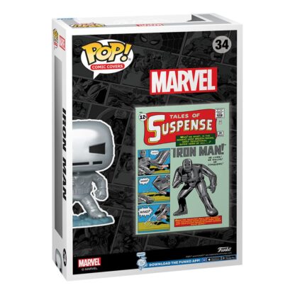 Marvel POP! Comic Cover Vinyl Figur Tales of Suspense #39 9 cm - Beschädigte Verpackung – Bild 3