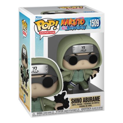 Naruto Pop! Animation Vinyl Figur Shino Aburame 9 cm – Bild 2