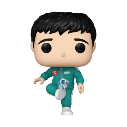 Squid Game POP! Television Vinyl Figur Player 456 Seong Gi-Hun (Kicking Jegi) 9 cm