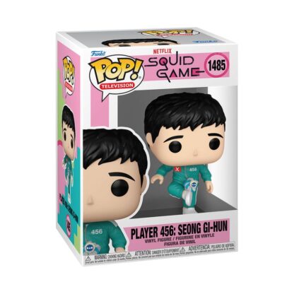 Squid Game POP! Television Vinyl Figur Player 456 Seong Gi-Hun (Kicking Jegi) 9 cm – Bild 2