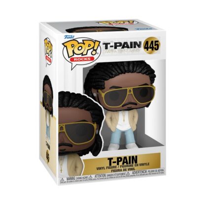 T-Pain POP! Rocks Vinyl Figur T-Pain (Rappa Ternt Sanga) 9 cm – Bild 2