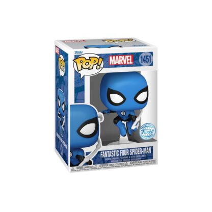 Marvel Pop! Fantastic Four Vinyl Figur Spider-Man Blue Suit Special Edition 10 cm – Bild 2