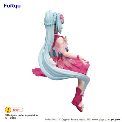 Hatsune Miku Noodle Stopper PVC Statue Flower Fairy Cosmos 14 cm - Beschädigte Verpackung – Bild 4