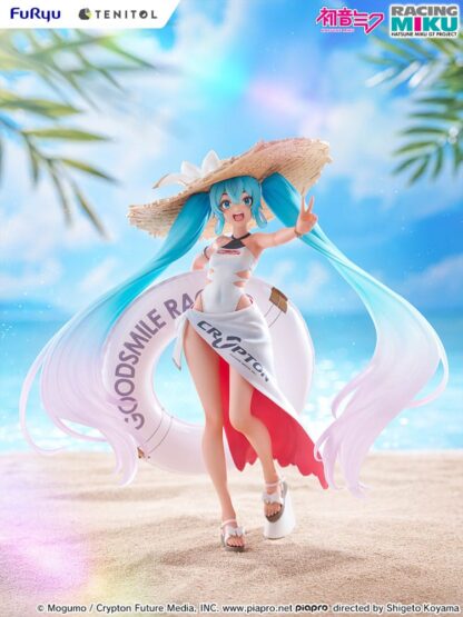 Hatsune Miku GT Project Tenitol PVC Statue Racing Miku 2024: Tropical Ver. 21 cm – Bild 2