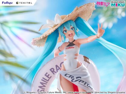 Hatsune Miku GT Project Tenitol PVC Statue Racing Miku 2024: Tropical Ver. 21 cm – Bild 9