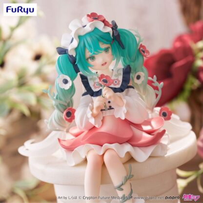 Hatsune Miku Noodle Stopper PVC Statue Hatsune Miku Flower Fairy Anemone 14 cm – Bild 6