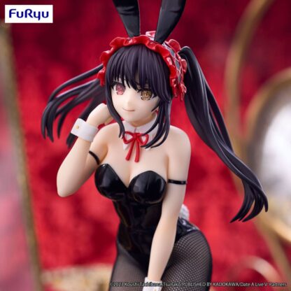 Date A Live V BiCute Bunnies PVC Statue Kurumi Tokisaki Black Color Ver. 29 cm – Bild 2