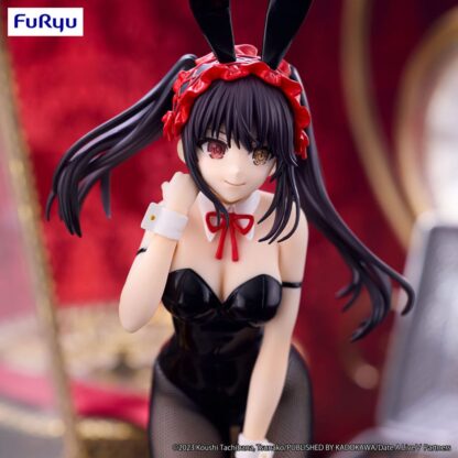 Date A Live V BiCute Bunnies PVC Statue Kurumi Tokisaki Black Color Ver. 29 cm – Bild 3