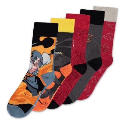 Naruto Shippuden Socken 5er-Pack 35-38