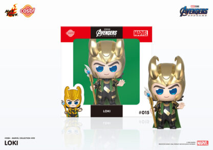 Avengers: Endgame Cosbi Minifigur Loki 8 cm – Bild 2