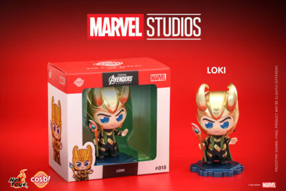 Avengers: Endgame Cosbi Minifigur Loki 8 cm – Bild 3