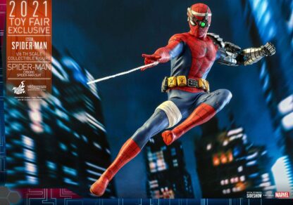 Spider-Man Videogame Masterpiece Actionfigur 1/6 Cyborg Spider-Man Suit 2021 Toy Fair Exclusive 30cm – Bild 13