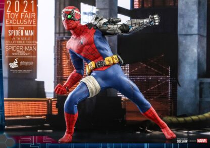 Spider-Man Videogame Masterpiece Actionfigur 1/6 Cyborg Spider-Man Suit 2021 Toy Fair Exclusive 30cm – Bild 15