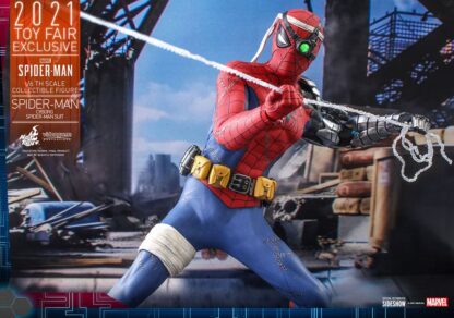 Spider-Man Videogame Masterpiece Actionfigur 1/6 Cyborg Spider-Man Suit 2021 Toy Fair Exclusive 30cm – Bild 18