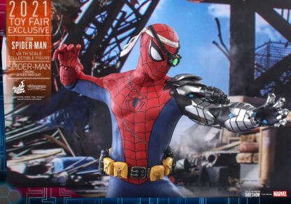 Spider-Man Videogame Masterpiece Actionfigur 1/6 Cyborg Spider-Man Suit 2021 Toy Fair Exclusive 30cm – Bild 19