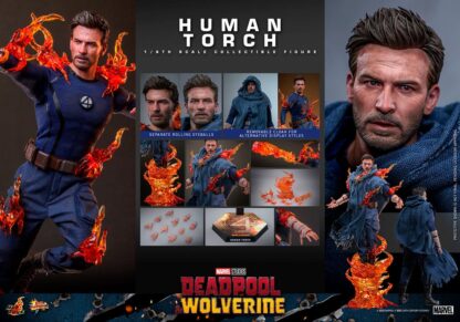 Deadpool & Wolverine Movie Masterpiece Actionfigur 1/6 Human Torch 31 cm – Bild 20