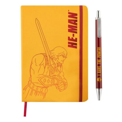 Masters of the Universe - Revelation: He-Man Notebook Set (Notebook + Stift)