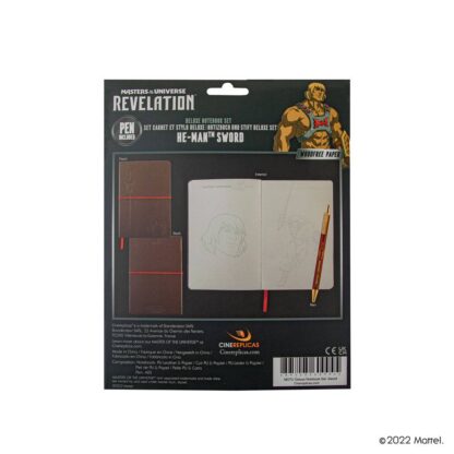 Masters of the Universe - Revelation: Notebook Set (Notebook + Stift) He-Man with Sword – Bild 4