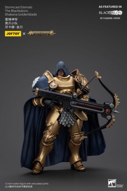 Warhammer Age of Sigmar Actionfigur Stormcast Eternals The Blacktalons Shakana Goldenblade 20 cm – Bild 3