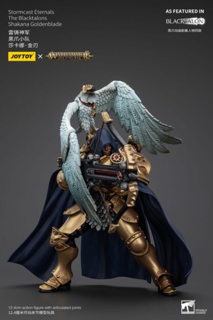 Warhammer Age of Sigmar Actionfigur Stormcast Eternals The Blacktalons Shakana Goldenblade 20 cm – Bild 7